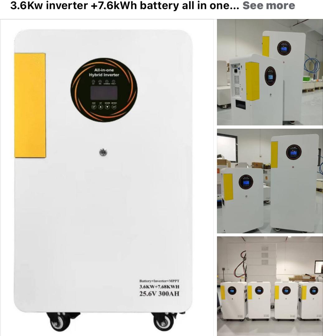 All-in-one hybrid inverter product
