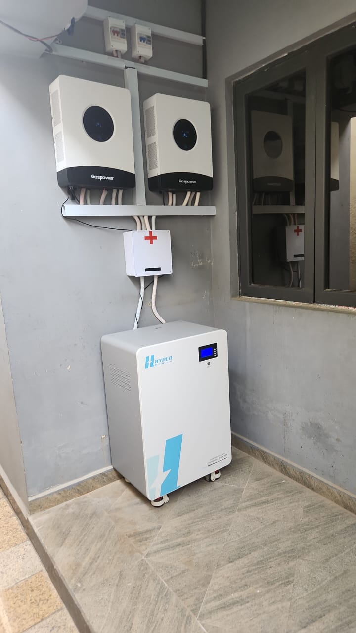 Gospower Setup Close-up
