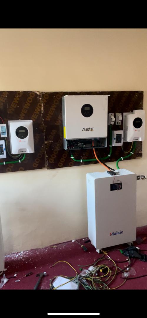 Austa inverter with Haisic battery