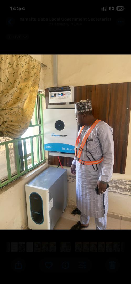 Solar Inverter Install #3