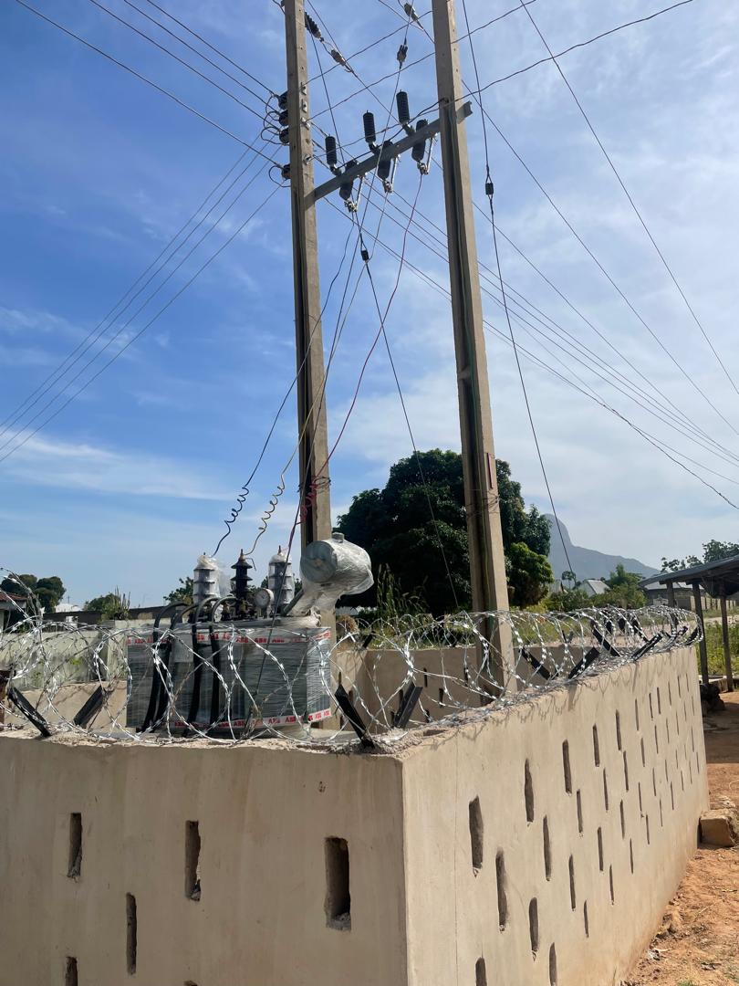 ABB transformer in compound