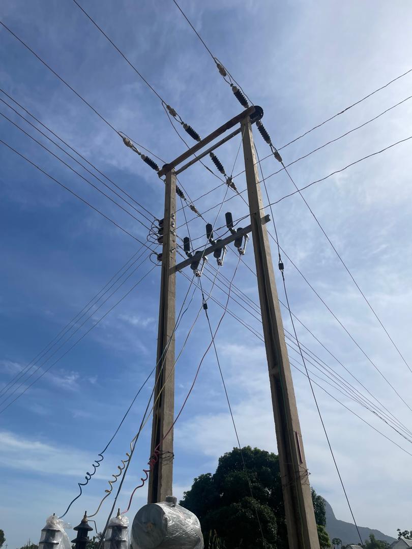 Power poles installation